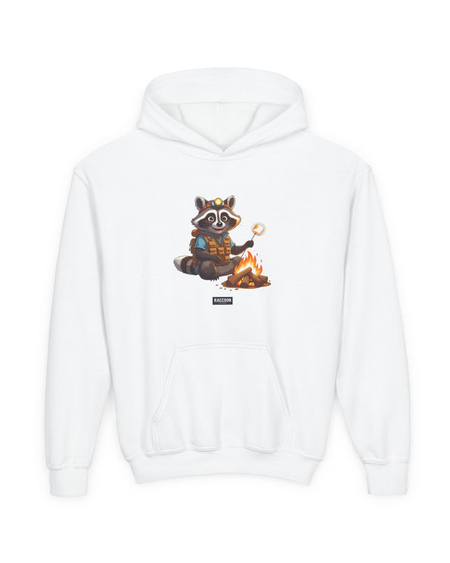 Lagerfeuer Waschbär - Kids Hoodie