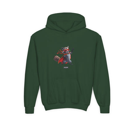 Superheld Waschbär - Kiids Hoodie
