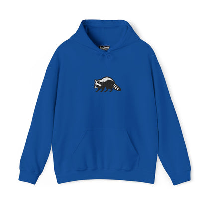 Large Raccoon Embroidered Unisex Hoodie