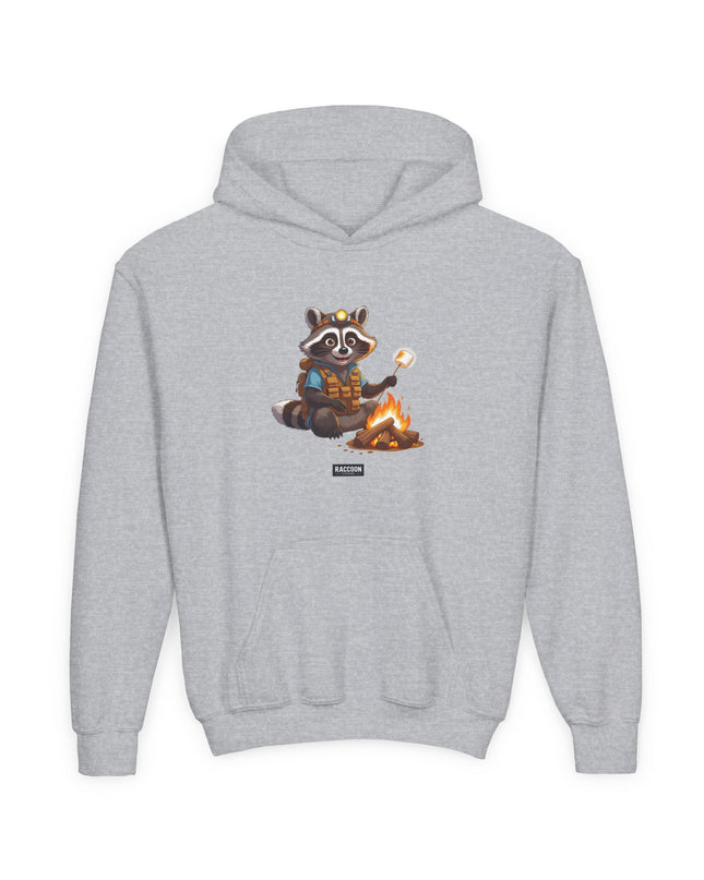 Lagerfeuer Waschbär - Kids Hoodie