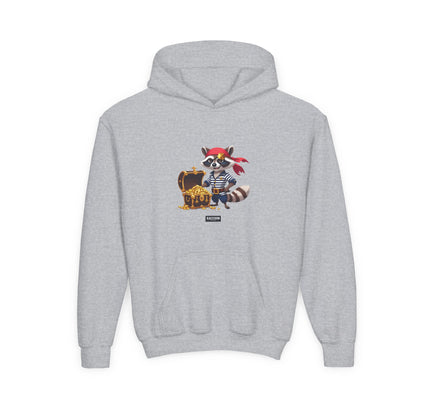 Piraten Waschbär - Kids Hoodie