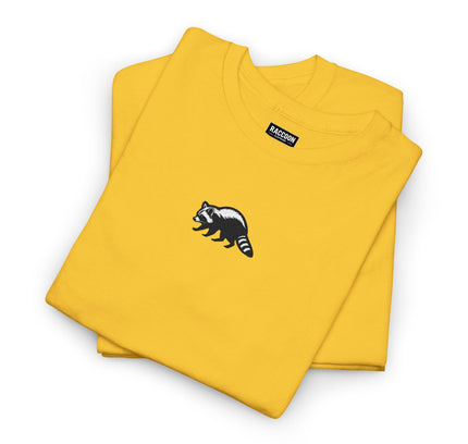 Grosses Besticktes Waschbär T-Shirt