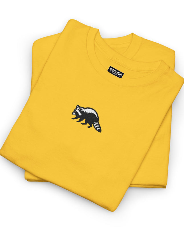 Grosses Besticktes Waschbär T-Shirt