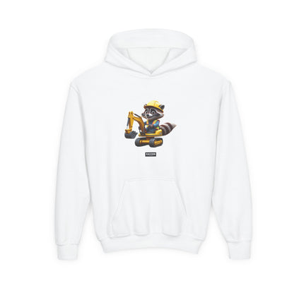 Bauarbeiter Waschbär - Kids Hoodie