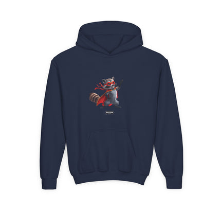 Superheld Waschbär - Kiids Hoodie