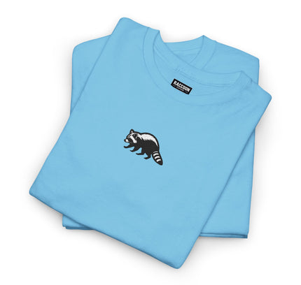 Grosses Besticktes Waschbär T-Shirt