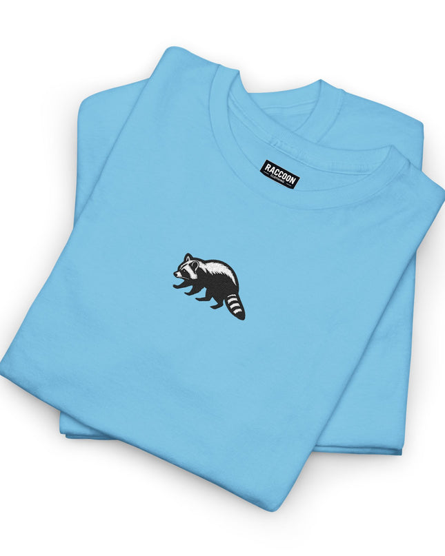 Grosses Besticktes Waschbär T-Shirt