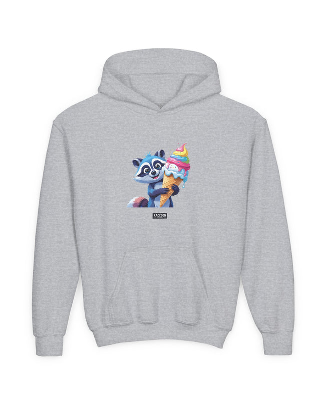 Eiscreme Waschbär - Kids Hoodie