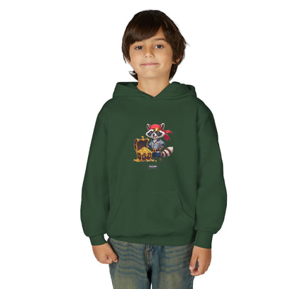 Piraten Waschbär - Kids Hoodie