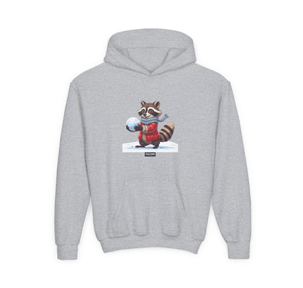 Schneeball Waschbär - Kids Hoodie