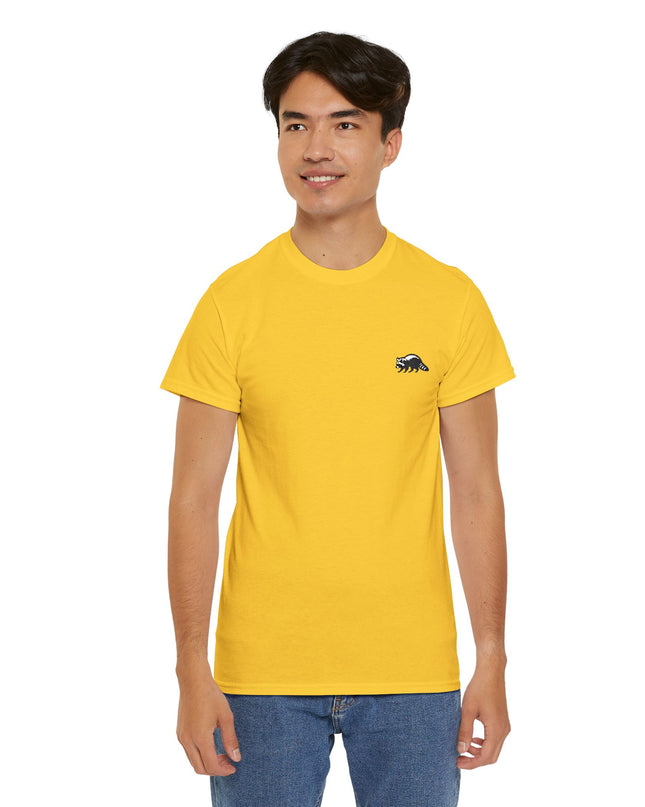 Besticktes Waschbär T-Shirt