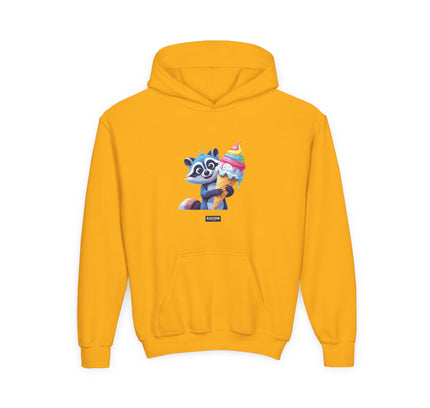 Eiscreme Waschbär - Kids Hoodie