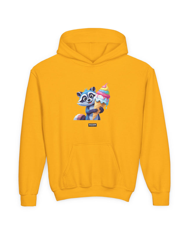 Eiscreme Waschbär - Kids Hoodie