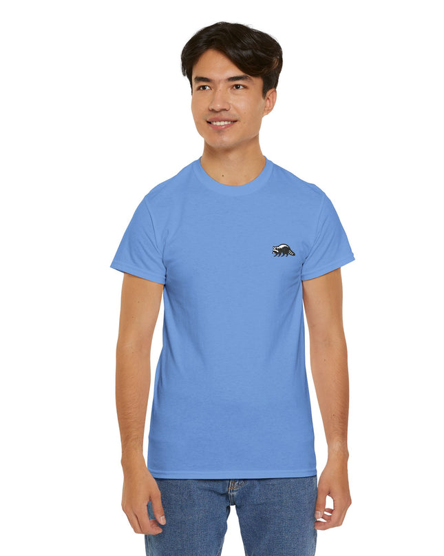Besticktes Waschbär T-Shirt