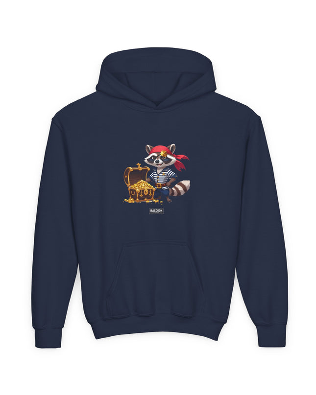 Piraten Waschbär - Kids Hoodie