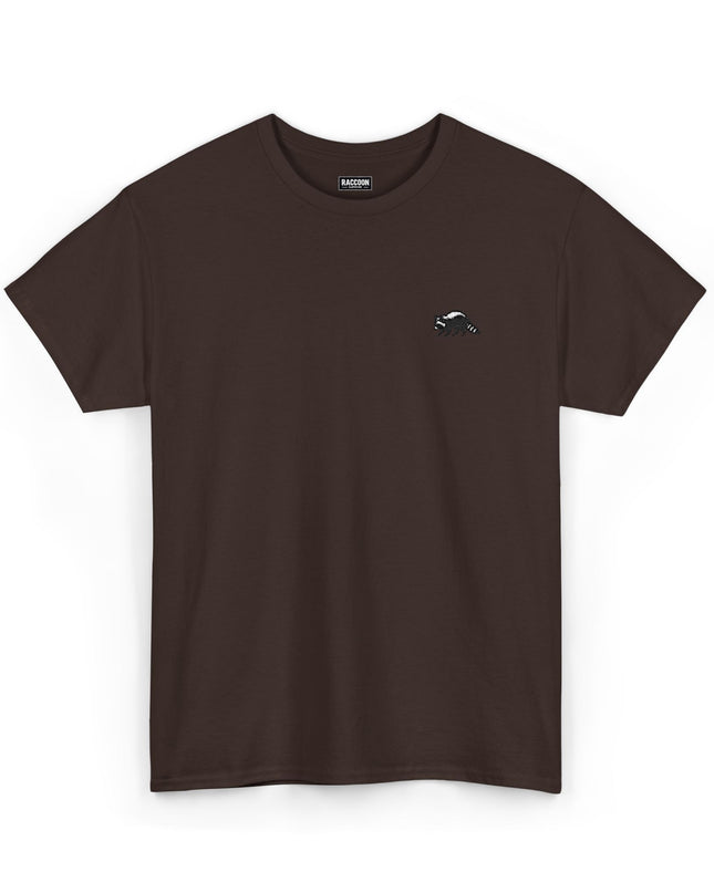 Besticktes Waschbär T-Shirt
