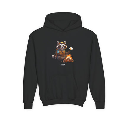 Lagerfeuer Waschbär - Kids Hoodie
