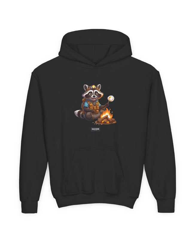 Lagerfeuer Waschbär - Kids Hoodie