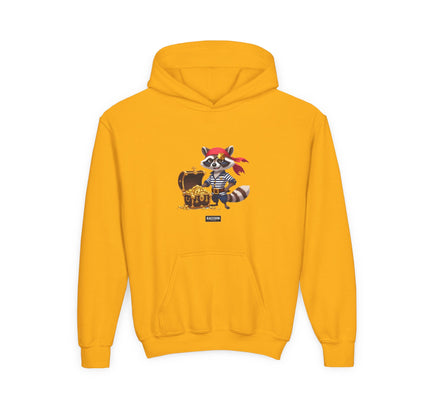 Piraten Waschbär - Kids Hoodie