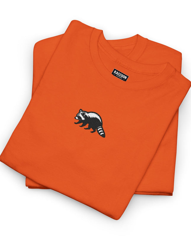 Grosses Besticktes Waschbär T-Shirt