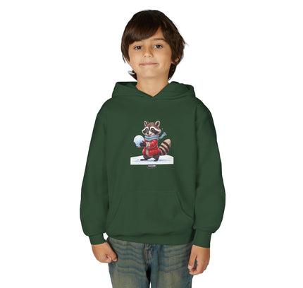 Schneeball Waschbär - Kids Hoodie