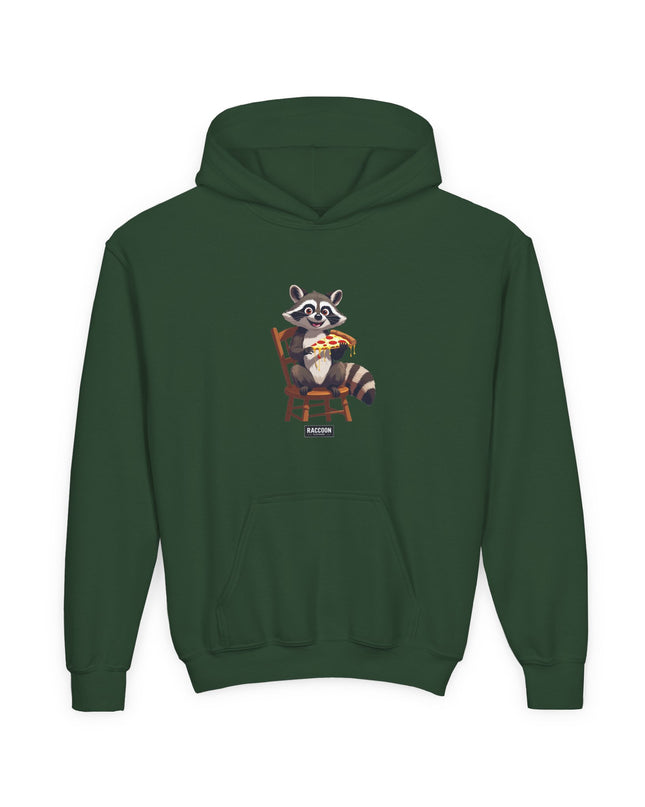 Pizza Waschbär - Kids Hoodie