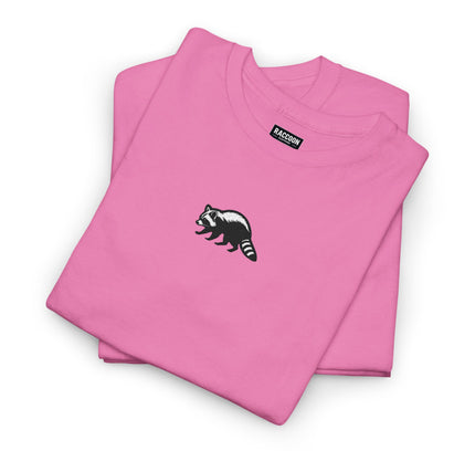 Grosses Besticktes Waschbär T-Shirt