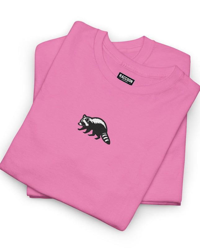 Grosses Besticktes Waschbär T-Shirt