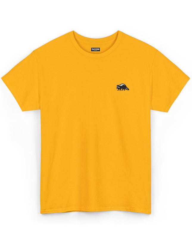 Besticktes Waschbär T-Shirt