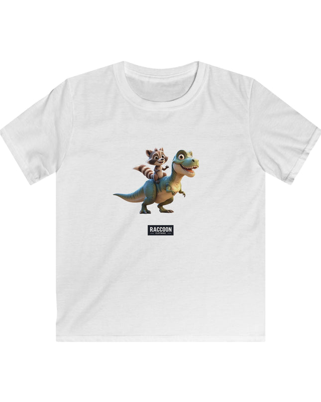 T-Rex Waschbär - Kinder T-Shirt