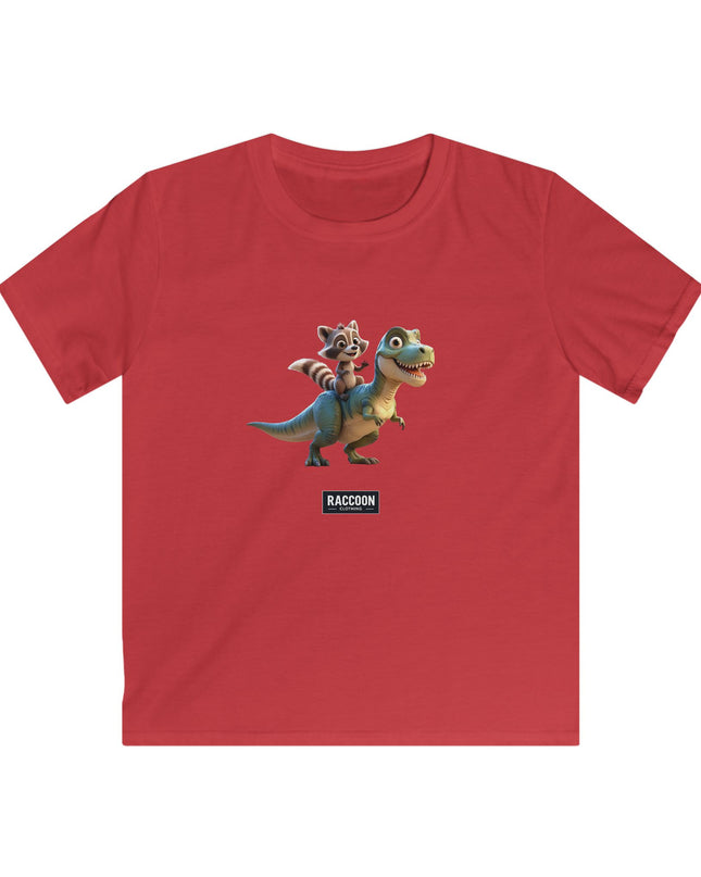 T-Rex Waschbär - Kinder T-Shirt