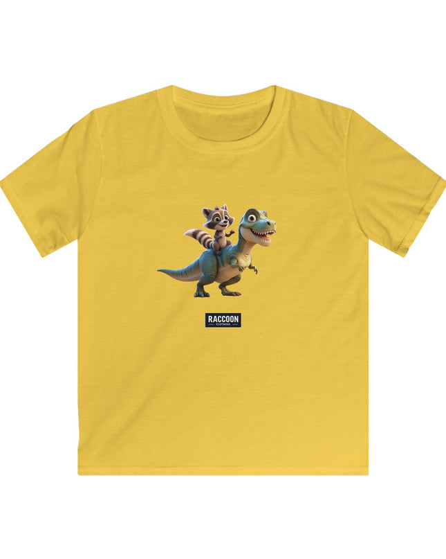 T-Rex Waschbär - Kinder T-Shirt