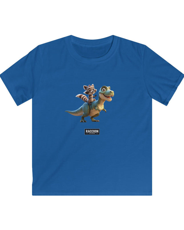 T-Rex Waschbär - Kinder T-Shirt