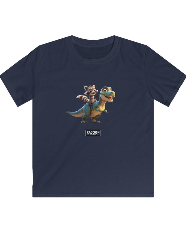T-Rex Waschbär - Kinder T-Shirt