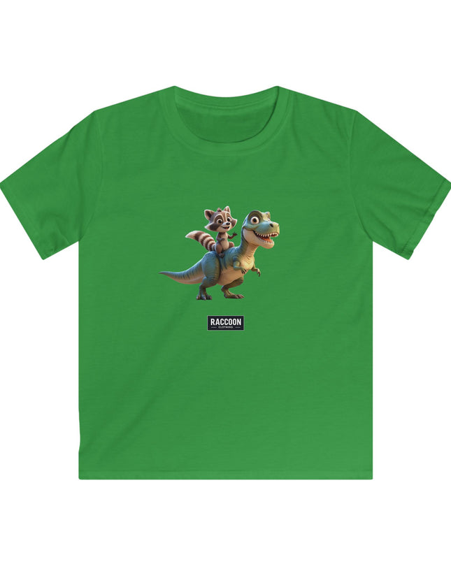 T-Rex Waschbär - Kinder T-Shirt