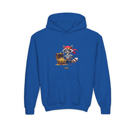 Piraten Waschbär - Kids Hoodie