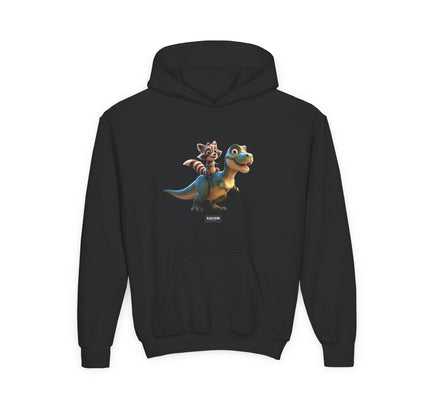 T-Rex Waschbär - Kids Hoodie
