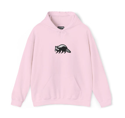 Large Raccoon Embroidered Unisex Hoodie