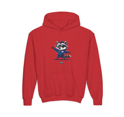 Street Style Waschbär - Kids Hoodie