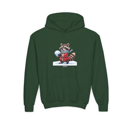 Schneeball Waschbär - Kids Hoodie