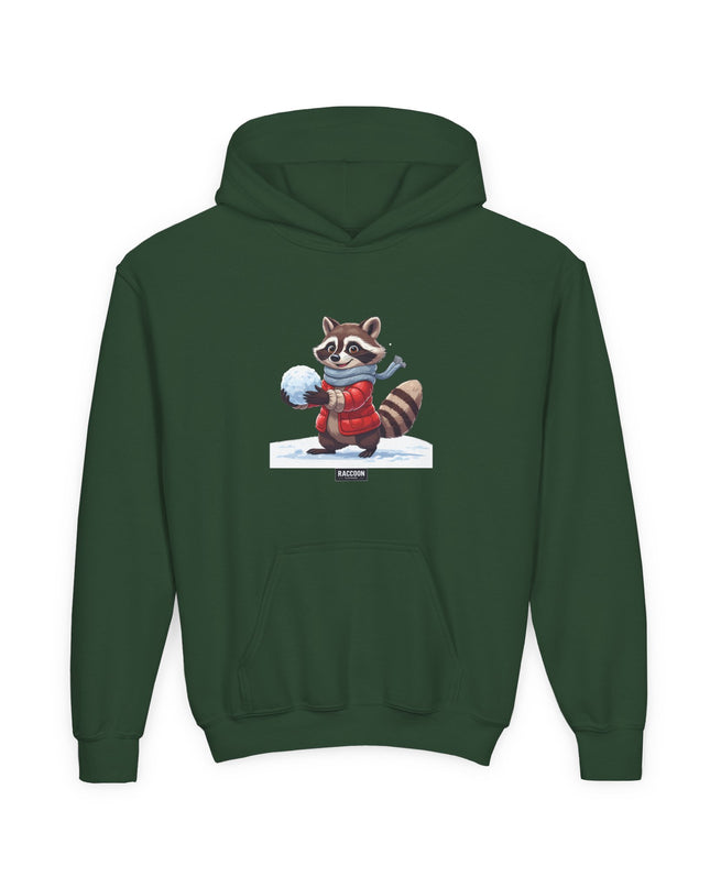 Schneeball Waschbär - Kids Hoodie