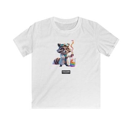 Wissenschafts Waschbär - Kinder T-Shirt