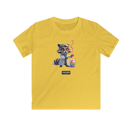 Wissenschafts Waschbär - Kinder T-Shirt