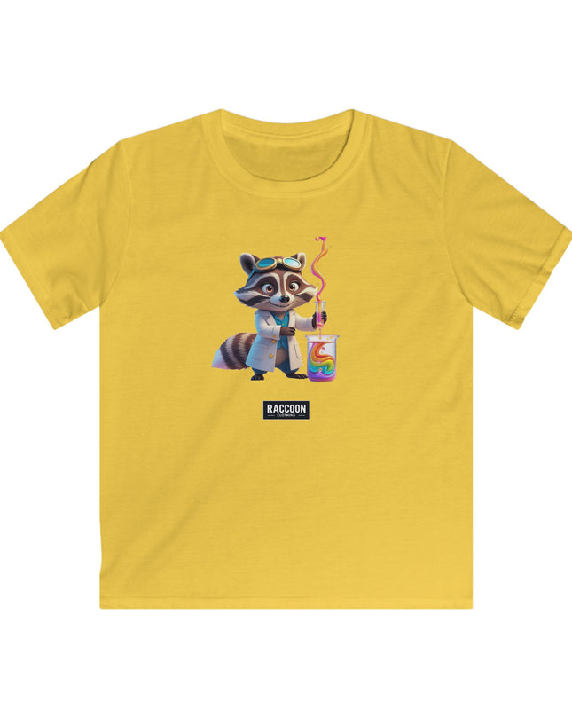 Wissenschafts Waschbär - Kinder T-Shirt