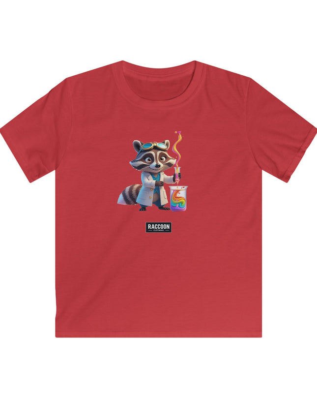 Wissenschafts Waschbär - Kinder T-Shirt
