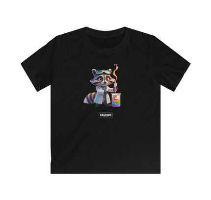 Wissenschafts Waschbär - Kinder T-Shirt