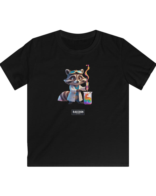 Wissenschafts Waschbär - Kinder T-Shirt