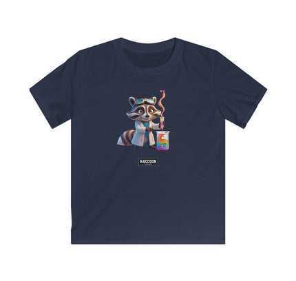 Wissenschafts Waschbär - Kinder T-Shirt