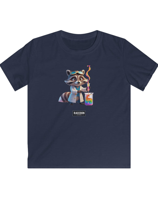 Wissenschafts Waschbär - Kinder T-Shirt