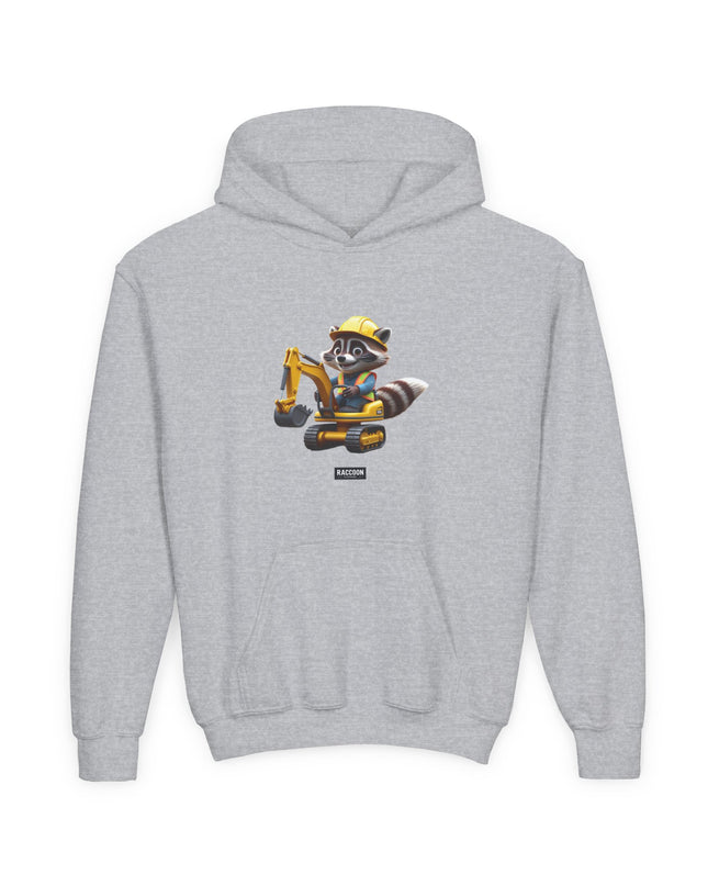Bauarbeiter Waschbär - Kids Hoodie